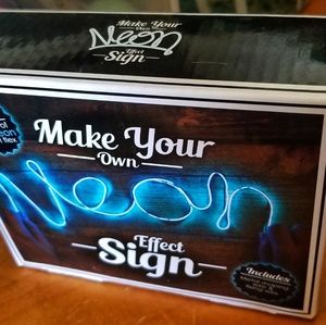 !!SOLD!!! Make your own Neon sign kit
